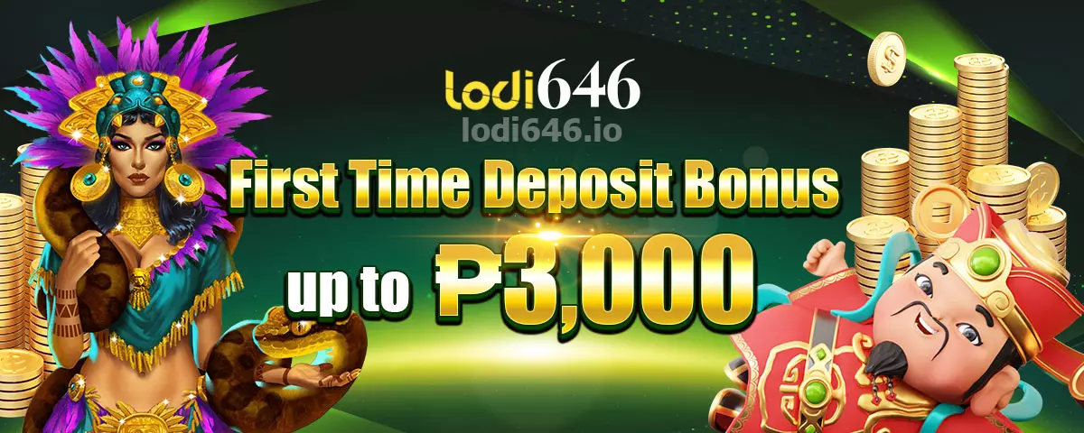 First Time Deposit Bonus up to ₱3,000
